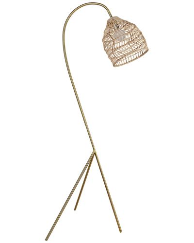 Renwil Emmi Floor Lamp In Brass