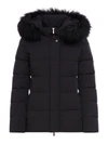 Moorer Kilie Puffer Jackets Black In Black