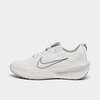 Nike Women's Interact Run Road Running Shoes In White/metallic Silver/pure Platinum