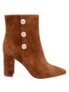 L AGENCE WOMEN'S THEODORA II SUEDE BOOTS
