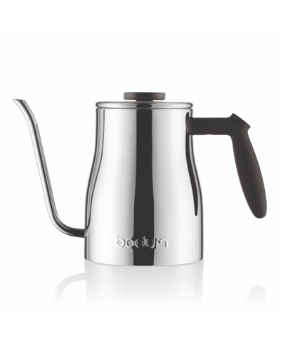 Bodum Bistro 34 oz Stovetop Gooseneck Water Kettle In Chrome