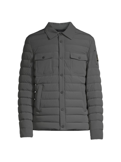 Moose Knuckles Westmore Padded Jacket In Forest Hill Black