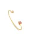 ANABEL ARAM WOMEN'S ORCHID 18K-GOLD-PLATED & CUBIC ZIRCONIA BANGLE