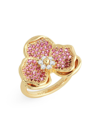 ANABEL ARAM WOMEN'S ORCHID 18K GOLD-PLATED & CUBIC ZIRCONIA RING