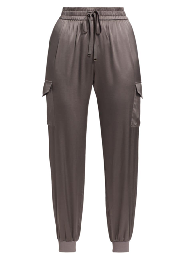 Cami Nyc Women's Elsie Silk Joggers In Fog