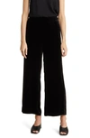Eileen Fisher Wide Ankle Pant In Black