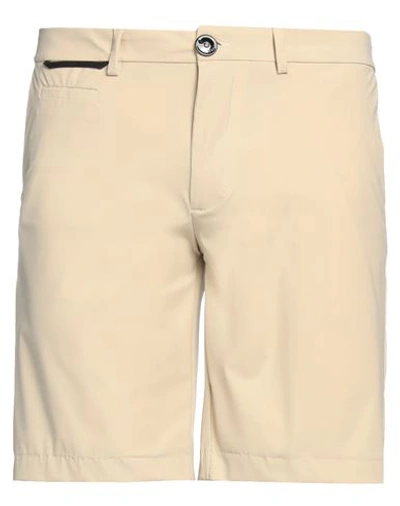 Pmds Premium Mood Denim Superior Man Shorts & Bermuda Shorts Beige Size 34 Polyamide, Elastane