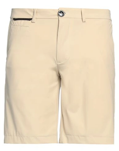 Pmds Premium Mood Denim Superior Man Shorts & Bermuda Shorts Beige Size 32 Polyamide, Elastane