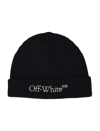 OFF-WHITE OFF-WHITE BOOKISH CLASSIC KNIT BEANIE