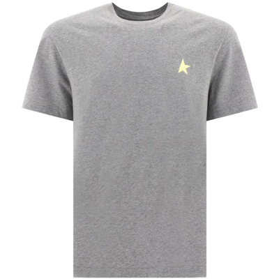 Golden Goose Star T-shirt In Grigio