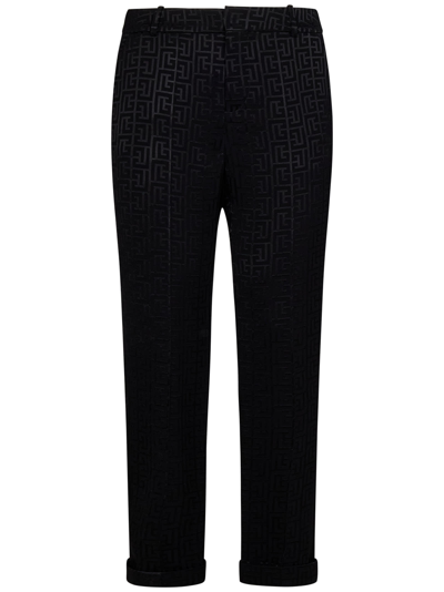 Balmain Trousers In Black