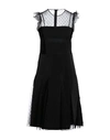 Red Valentino Woman Short Dress Black Size 2 Polyamide In Black