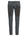 Jeckerson Man Pants Lead Size 38 Cotton, Elastomultiester, Elastane, Polyester, Polyurethane In Grey