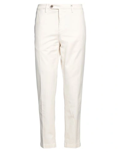 Myths Man Pants Cream Size 38 Modal, Cotton, Elastane In White
