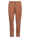 Siviglia Man Pants Brown Size 31 Modal, Cotton, Elastane