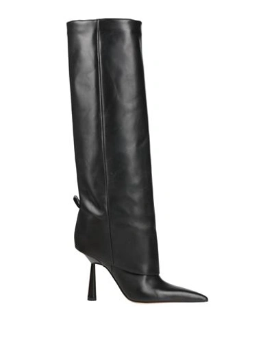 Gia Rhw Gia / Rhw Woman Boot Black Size 6 Soft Leather
