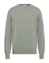 Mauro Ottaviani Man Sweater Sage Green Size 44 Cashmere