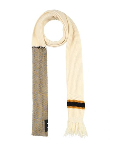 Marni Woman Scarf Ivory Size - Alpaca Wool, Virgin Wool, Polyamide In White