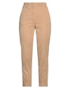 Cappellini By Peserico Woman Pants Camel Size 6 Viscose, Polyester, Elastane, Acetate, Cupro In Beige