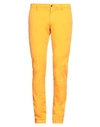 Mason's Man Pants Orange Size 32 Cotton, Elastane
