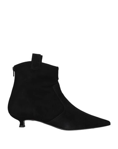 Marc Ellis Woman Ankle Boots Black Size 11 Soft Leather