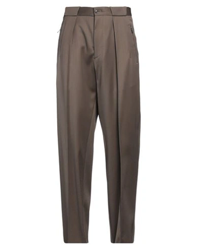 Giorgio Armani Man Pants Brown Size 40 Virgin Wool, Mohair Wool, Elastane
