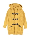 Bark Babies'  Toddler Boy Coat Yellow Size 6 Wool, Polyamide