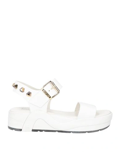 Rucoline Woman Sandals White Size 8 Soft Leather