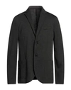 Harris Wharf London Man Suit Jacket Dark Green Size 40 Wool, Cotton In Green