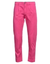 Department Five Department 5 Man Pants Magenta Size 32 Cotton, Lycra, Metallic Fiber