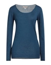 120% Lino Woman Sweater Deep Jade Size Xl Cashmere, Silk In Green