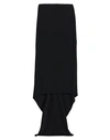 Magda Butrym Woman Maxi Skirt Black Size 6 Viscose, Elastane In Black