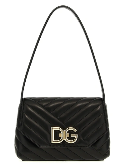 Dolce & Gabbana Lop Shoulder Bag In Black