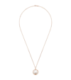 CHOPARD ROSE GOLD AND DIAMOND HAPPY SPIRIT NECKLACE