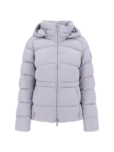 Canada Goose Aurora Hooded Shell-down Jacket In Grey