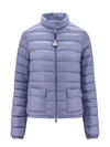 Moncler Lans Puffer Jacket In Blue