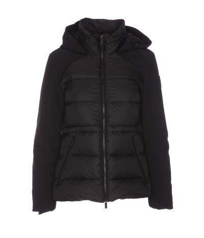 Woolrich Quilted Down Jacket With Hood In Default Title