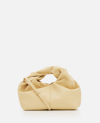 Jw Anderson Twister Leather Hobo Bag In Yellow