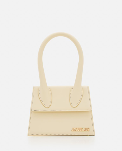 Jacquemus Le Chiquito Moyen Bag In Beige