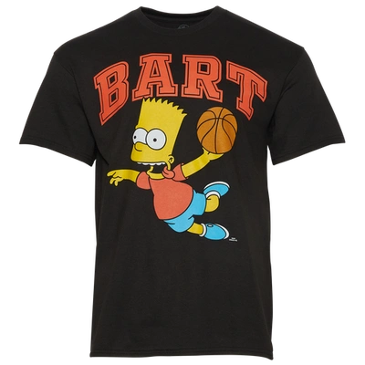Graphic Tees Mens  Ball Like Bart T-shirt In Black