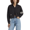 Adidas Originals Womens  Neuclassic Track Top In Black/white