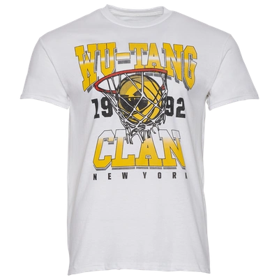 Graphic Tees Mens  Wutang Buckets T-shirt In White