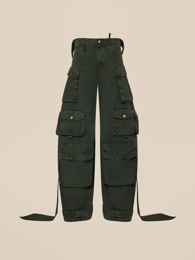 Attico Ivy Green Long Trousers