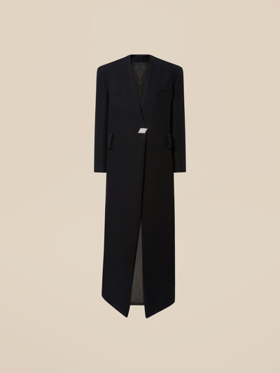 Attico Black Long Coat