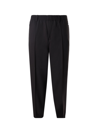 Emporio Armani Zippered Pockets Jogger Pants In Black