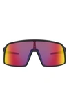 Oakley Womens Black Oo9462 Sutro S Shield Acetate Sunglasses In Black
