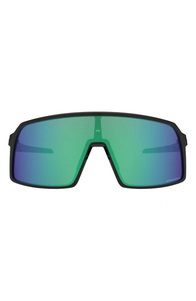 Oakley Womens Black Oo9462 Sutro S Shield Acetate Sunglasses In 940603 Black Ink