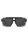 Dolce & Gabbana Square-frame Tinted Sunglasses In Matte Black