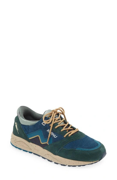 Karhu Gender Inclusive Aria 95 Trainer In Dark Forest / Deep Lagoon