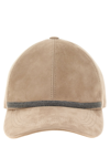 Brunello Cucinelli Monile Cap In Beige